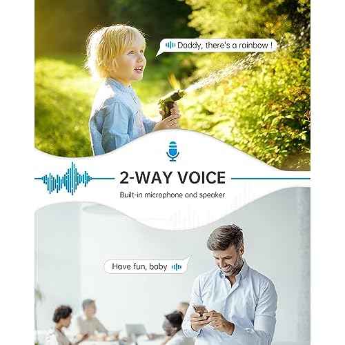 WESECUU Light Bulb Security Camera, 2.4G/5G WiFi Security Cameras Wireless Outdoor,Bulb Camera for Home Security, 2-Way Talk, Human Detection, Color Night Vision, Compatible with Alexa (Two Pack)