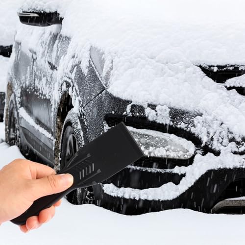 16 Pcs Plastic Putty Knife 2" Black Flexible Putty Knife Scraper Plastic Knives Putty Knife Set for Spackling,Repairing Walls, Removing Wallpaper,Pasting Plaster, Applying Mud