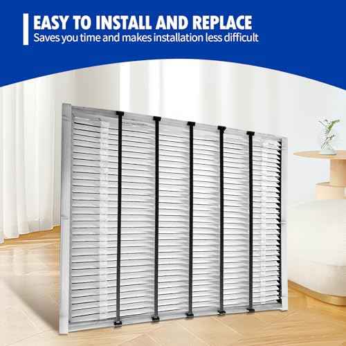 2 Pack 501 Replacement Filter Compatible with Aprilaire 5000 Whole-House Air Purifier, MERV-15 Equivalent Furnace Filter, 16x25x6 Air Filter