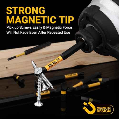 Impact Torx Bit Set 13PCS (TT7-TT40), 2¡± S2 Steel Security Torx, Tamper Proof Torque Star Bit Set with Magnetic CNC Machined Tips, Impact Screwdriver Bits with Storage Case
