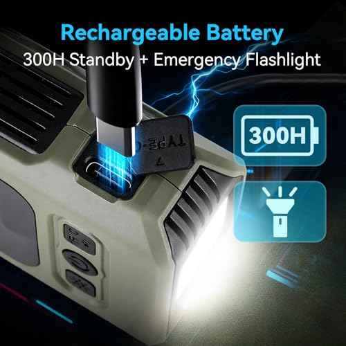 Portable 4-in-1 Carbon Monoxide Detector, Rechargeable Mini CO Alarm with Magnetic Back, 300H Standby, Temp & Humidity Sensor Air Quality Monitor for Home, Travel, Camping, RV, Car