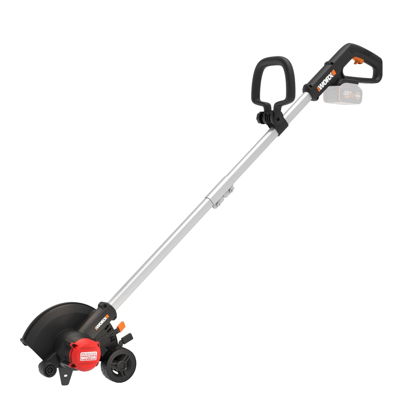 WORX Nitro Cordless Lawn Edger, 7'' Grass Edger with 3 Depth Settings, 20V Trencher with Dual Wheels & Brushless Motor, Battery & Charger Not Included, WG898.9