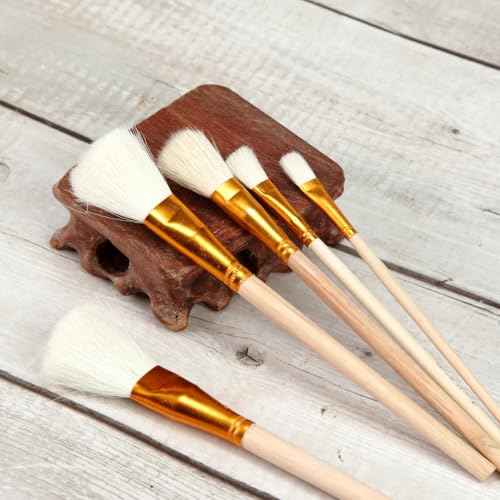 10PCS Manual Pollination Brush Set Pollinator Tool Handheld Garden Pollination Brush for Vegetable Flower Fruit Tree