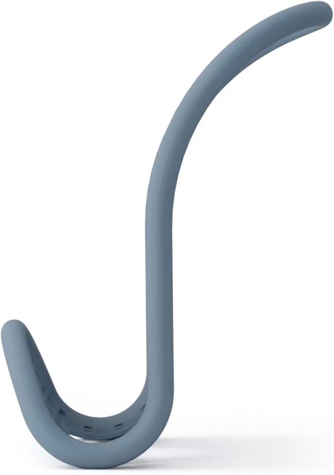 Umbra Sling Kitchen Sink Caddy Sponge Holder, Hangs Over Faucet or Divider, Single, Slate Blue