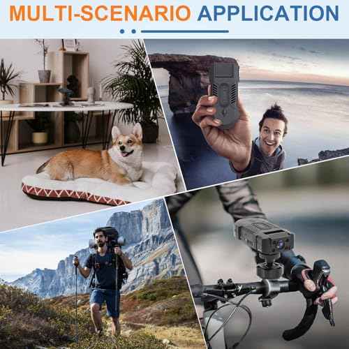 WOTCHA Mini Body Camera 1080P, Body Cam with Motion Detection, Pocket Camera with Auto Night Vision, 64G Wearable Camcorder for Security, Pets, Outdoor Sports, Travel