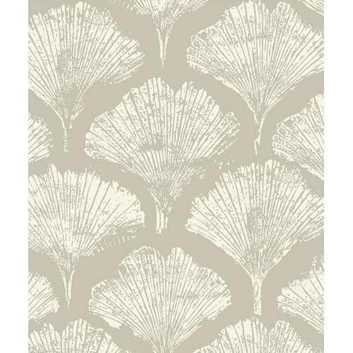 CiCiwind Peel and Stick Wallpaper Brown and White Modern Wall Paper Boho Removable Self Adhesive Wallpaper for Bedroom Bathroom Boho Contact Paper for Cabinets Drawers Vinyl Rolls 17.3" ¡¿ 118"