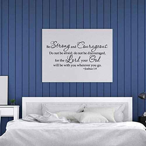 Zonon 2 Sheets Bible Verse Wall Decals Scripture Bible Quote Wall Decal As for Me and My House We Will Serve The Lord Inspirational Verses Stickers