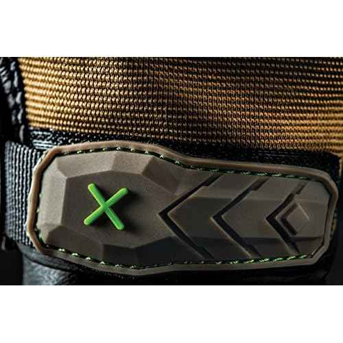 Ironclad EXO2-PGG-04-L Project Grip Gloves, Large, Brown & Green