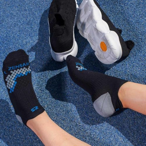 Zensah Plantar Fasciitis Relief Compression Socks - PF Night Socks for Plantar Fascia and Achilles Tendon Stability, Pain