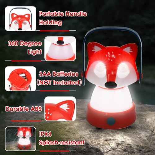 Kids Headlamp & Camping Lights, Kids Camping Essentials 2-in-1 Lantern & Headlamp Set, Rechargeable Lantern Toddler Flashlight Tent Portable Night Light for Camping Bedroom Birthday Gift