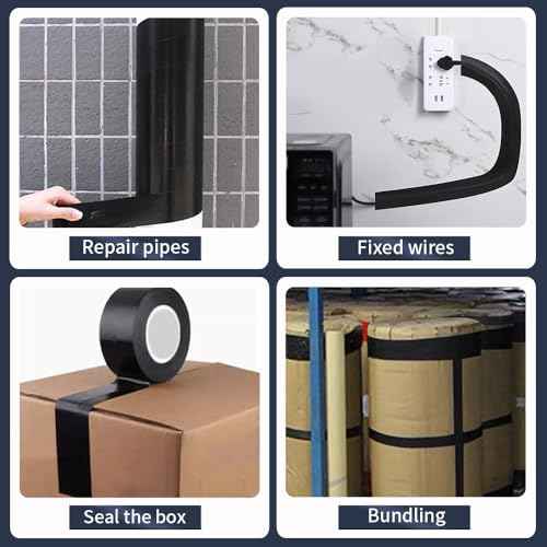 Black Duct Tape Heavy Duty,2.36inch x 22yds,Strong Adhesive High Strength, Waterproof No Residue Duct Tape,Mesh Tape for Indoor and Outdoor Repairing Sealing Bonding,Hand Tearable