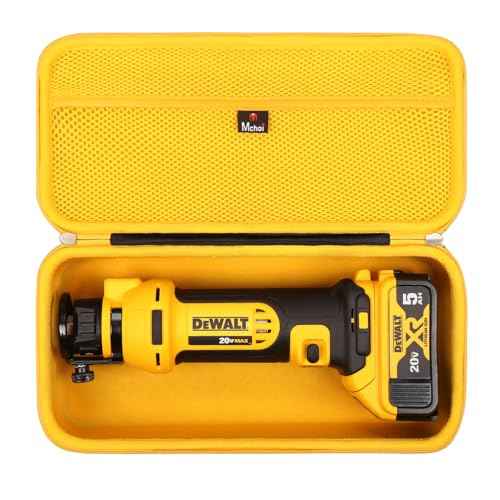 Mchoi Hard Carrying Case Fits for DEWALT 20V MAX Drywall Cutting Tool (DCS551B), Case Only