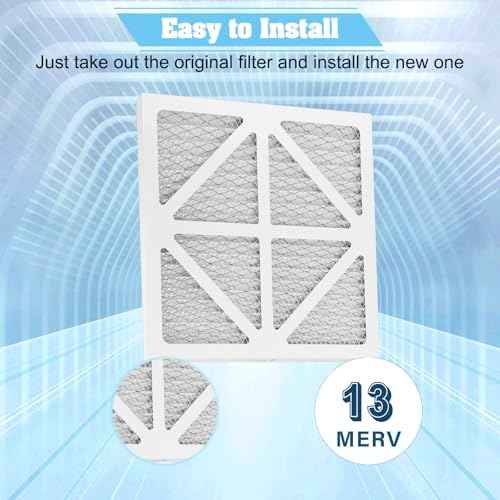 Upgraded 8x8x1 MERV 13 Furnace Replacement Filter, Household air conditioning and Air conditioning HVAC Filter Replacement,6 Pack