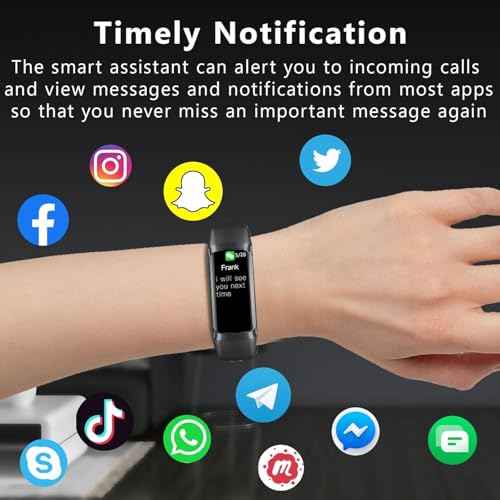 Fitness Tracker with Heart Rate/Blood Oxygen/Sleep Monitor, 20+ Sports Modes Smart Watches for Women/Men, Activity & Step Tracker Smart Watch for Android/iOS Phones