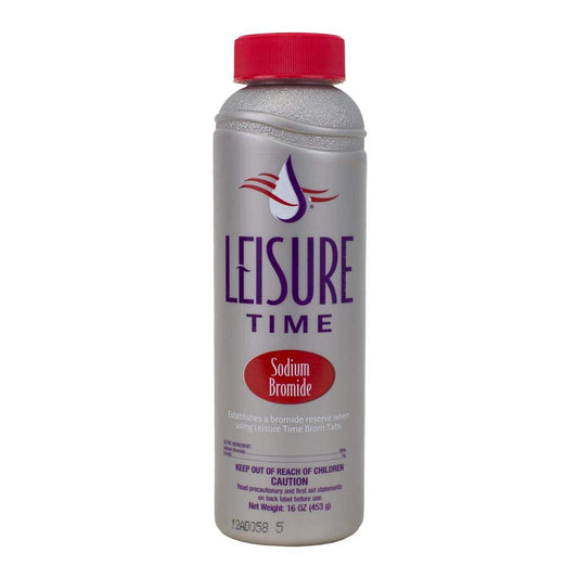 Leisure Time BE1 Sodium Bromide Spa Care Bromine Reserve for Spas and Hot Tubs, 16 Ounces