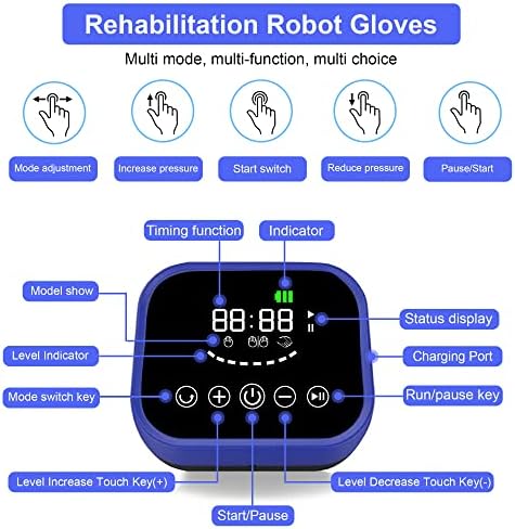 Rehabilitation robot gloves, stroke hemiplegia finger orthoses, hand recovery equipment