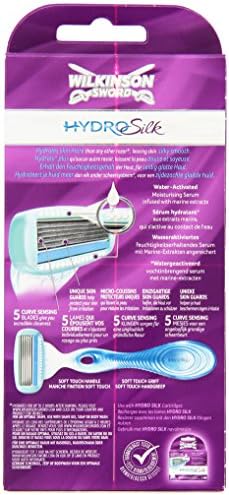 Wilkinson Sword Hydro Silk Women's Razor with 1 Blade and Holder