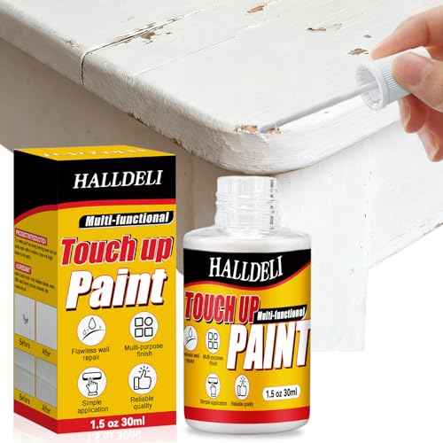 White Touch Up Paint, Multi Surface Touch up Paint Pen for Wall, Door, Cabinets, Wood, Furniture (2.0 Ounxce)