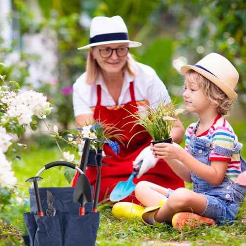 Garden Tool Organizer,17L Foldable Basket with Handles, Garden Bucket Caddy£¬Bucket Tool Organizer for Garden Tools