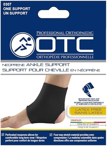 OTC Ankle Support, Slip-on Style, Neoprene