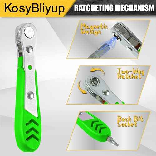 232PCS Ultimate Screwdriver Bit Set, Security Bit Set, Includes Magnetic Security Bits, Nut Driver, Ratchet Wrench, CR-V Steel Drill Bit Set