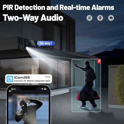 KKB 4G LTE Cellular Security Camera, No WiFi Security Camera Outdoor Built-in SIM Card Unlimited Data Plan, Solar Powered, 2K Wireless Cam Color Night Vision, PIR Motion Sensor, 355¡Æ View, 2 Way Talk