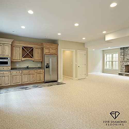 Feather Peel and Stick Carpet Tiles, Attached Cushion, Easy DIY Install, Soft Residential Carpet, American Made, Seamless Appearance, Plush (10 Tiles - 22.5 Square Feet) (Dovetail, 18x18)