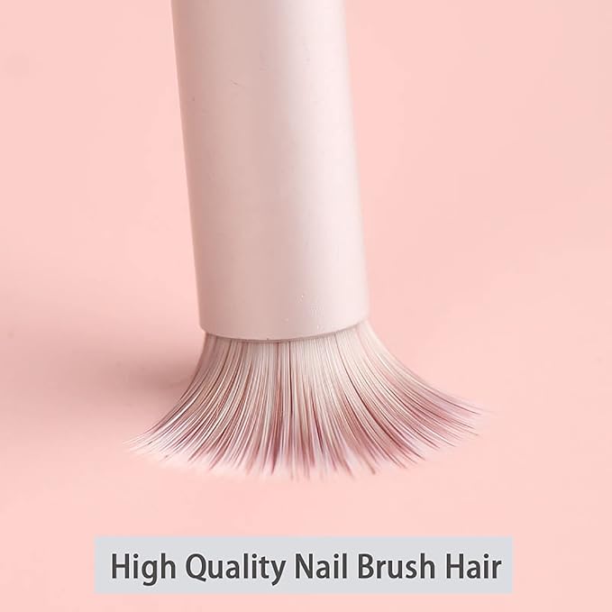 6pieces Ombre Nail Brush Wood Nail Pen Ombre Brush for Gel Nails Nail Gradient Brush Nail Design Brushes Nail Painting Kit Nail Art Tools Acrylic Nail Accessories