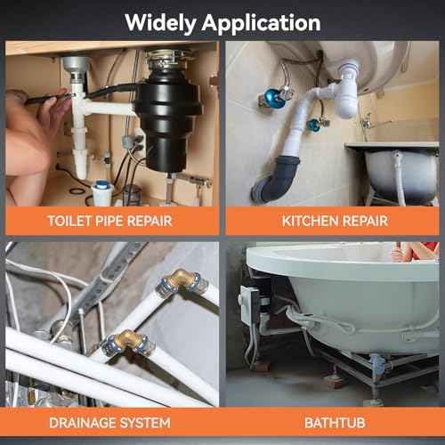 Inside Pipe Cutter for PVC Pipe-Aluminum Alloy Internal PVC Pipe Cutter for 1-1/2"and 2"Pvc Pipe, 7"Adjustable Cutting Depth PVC Pipe Cutter Tool Suitable for ABS, PVC, CPVC, PE, or PP Material