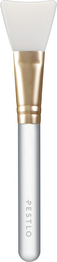 PESTLO Silicone Face Mask Applicator Spatula Brush - Portable, Reusable, Easy-to-Clean Beauty Tool for Face Masks, Serums, and Creams