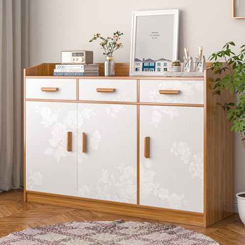 Livelynine White Wallpaper Peel and Stick Floral Texture White Contact Paper for Cabinets Removable Vinyl Kitchen Cabinet Covering Paintable Textured Wallpaper for Walls Bathroom Ceiling 15.8x78.8"