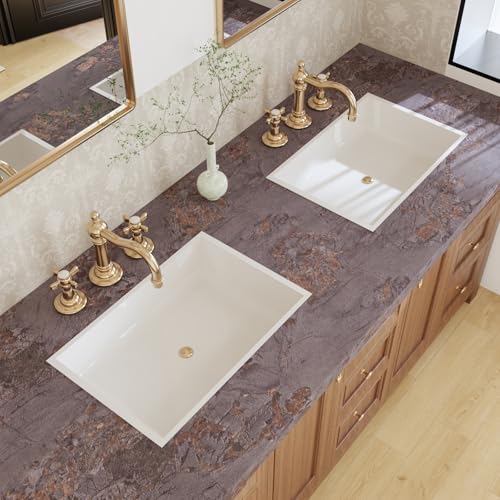 CRE8TIVE Brown Gold Marble Contact Paper for Countertops Waterproof Marble Wallpaper Peel and Stick Removable Self Adhesive Renter Friendly Vinyl Wall Paper for Bathroom Kitchen Cabinets Shelf 12"x80"
