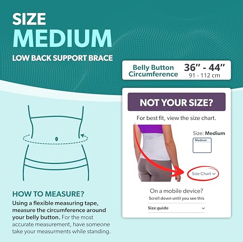 BraceAbility Women's Back Brace for Female Lower Back Pain - Lightweight Soft White Elastic Lumbar Compression Support Belt is Discreet Under Clothes for Ladies, Nurses, Walking (Medium)