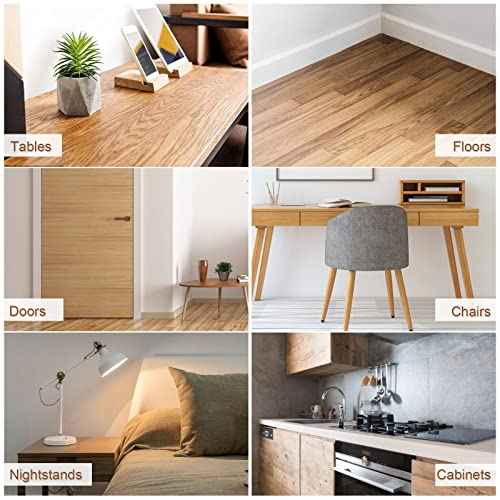 SEISSO Wood Polish Wax, Paste Wax for Wood Finish, Wood Wax Polish, Conditioner, Cleaner, Restorer, Furniture Polish for Wooden Floors, Cabinets, Tables, Doors