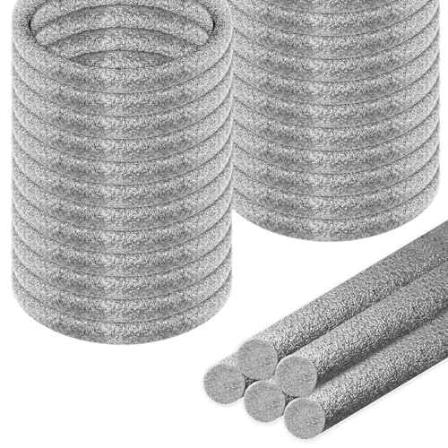 Foam Backer Rod for Gaps Concrete Crack Filler Joints Foam Gap Fillers Caulk Saver Backing Rod Concrete Filler Rope Joint Filler (1/4 Inch X 33 Feet)