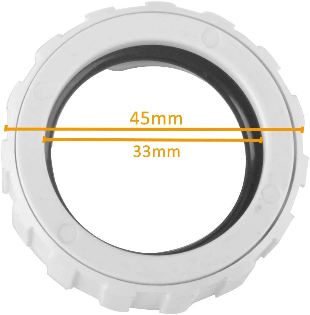 ATIE 360 Pool Cleaner Combo Kit - Hose Swivel 9-100-3002 & Nut 9-100-3109 (4 Pack) for Zodiac Polaris 360