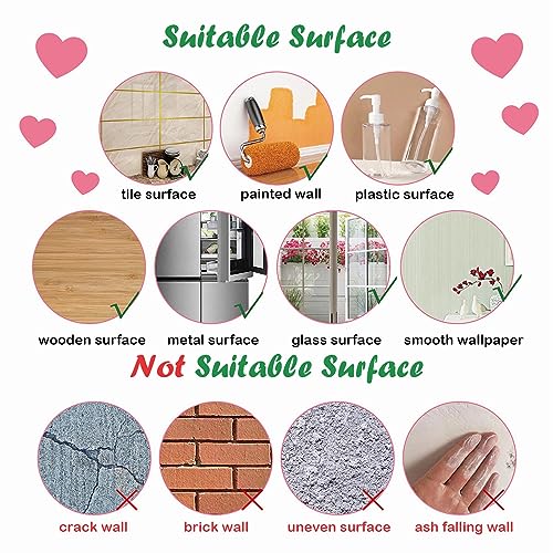 Gray Brown Stars Wall Stickers, sacinora DIY Polka Dot Art Wall Decals Removable Vinyl Peel and Stick for Nursery Kids Baby Closet Refrigerator Living Room Children's Room Bedroom Decorations