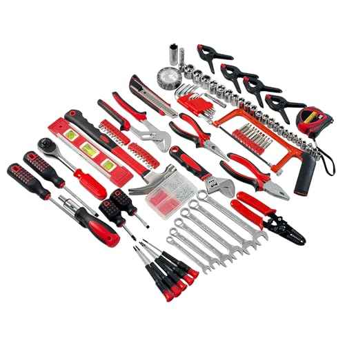 237 Piece Tools Set Professional All-in-One Home Tool Kit with Plastic Toolbox for College, General Household and Repair Set