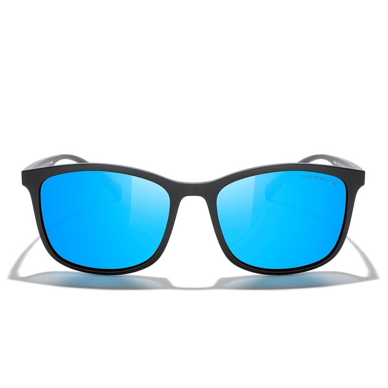 MERRY'S Square Polarized Sunglasses for Men Women Ultralight Shades Driving Fishing Golf UV400 S8668
