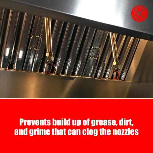 Rubber Blow Off Caps for Ansul R102 and Piranha Industrial Kitchen Suppression Vent A Hood Systems ? Fire Suppression Nozzles ? Grease Caps Kit (20 Caps)