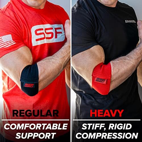 SERIOUS STEEL FITNESS Compression Cuff | Arm, Bicep, Calf and Elbow Compression Sleeve (SINGLE)