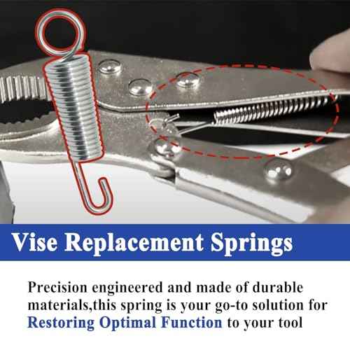 20Pcs 4008 Vise Replacement Springs for Vise Grip Clamp, 10R 10WR 10CR 10LW 11R 11SP 11HD 12LC 20R 310S
