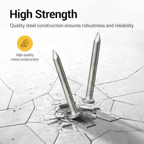 meite Metal Connector Nails, 1-1/2 Inch x .131 Inch Joist Hanger Nails, 35 Degree, Galvanized, Paper Tape Collated, Smooth Shank Framing Nails for Metal Connector Nailer (2,000 Counts)