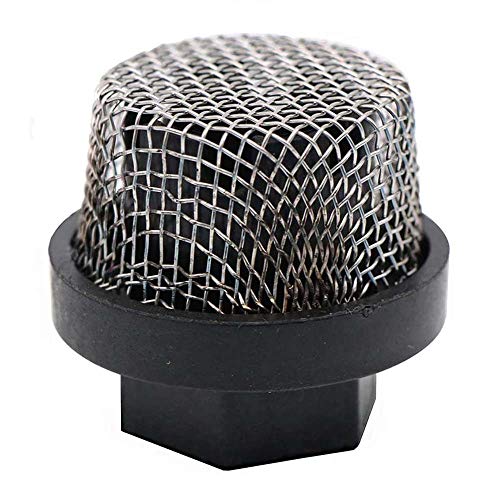 2pcs/Pack 7/8-Inch UNF Inlet Strainer Screen mesh 246385 for 390 Ultra 395 495 Airless Paint Spray Guns, fits for Wagner Spraytech Titan Paint Pumps