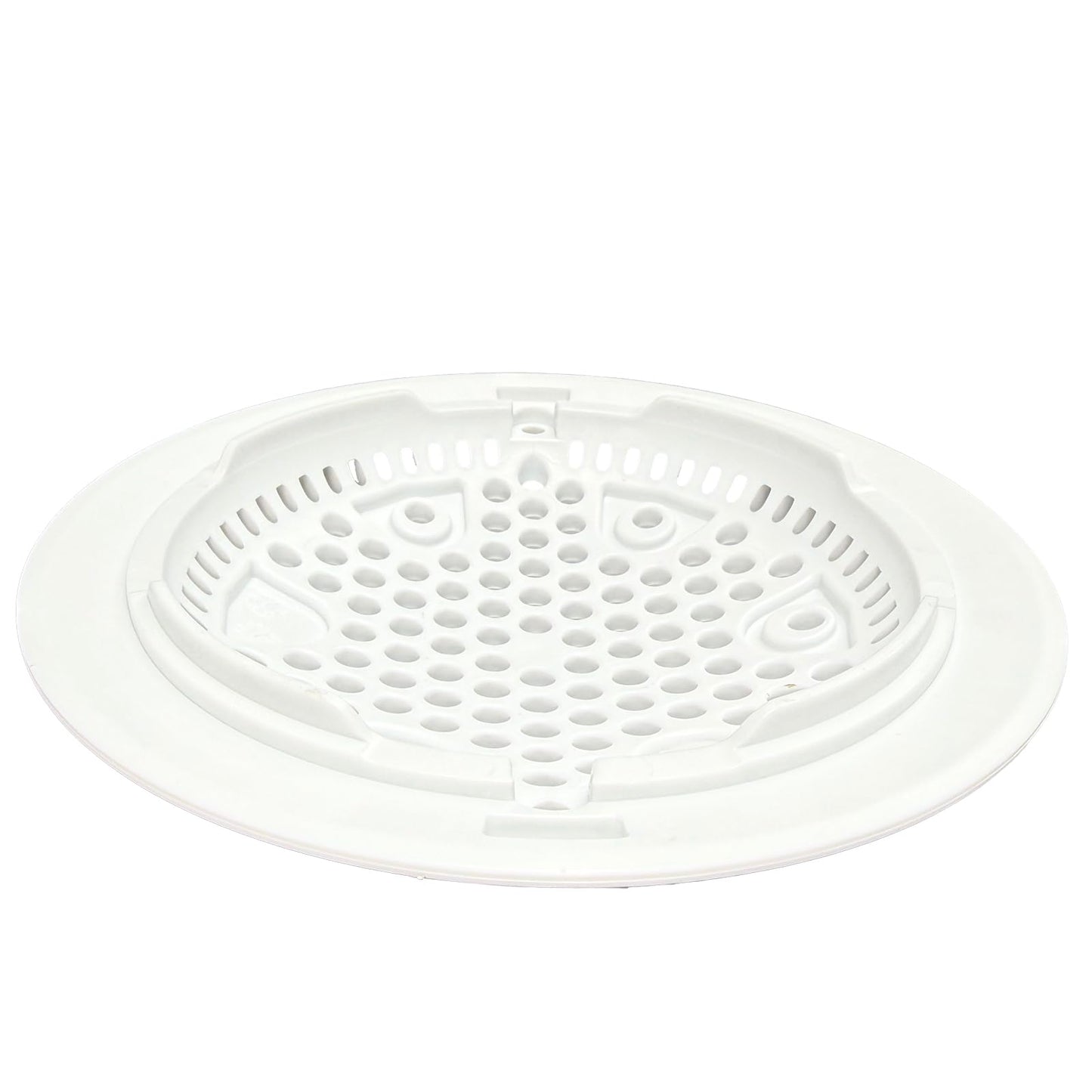 WG1048E White Pool Main Drain Cover Replacement Compatible with WG1048E for Suction and Dual Outlet Cover Replacement for Pools
