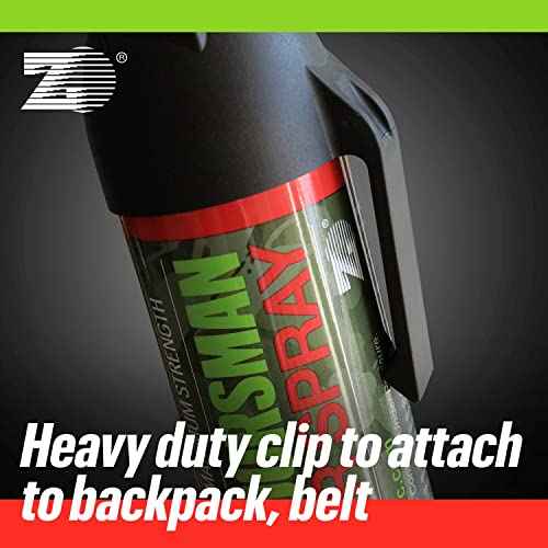 VEXOR Outdoorsman 9.2 oz. Pepper Spray 25-Foot Range for Ultimate Protection from Zarc