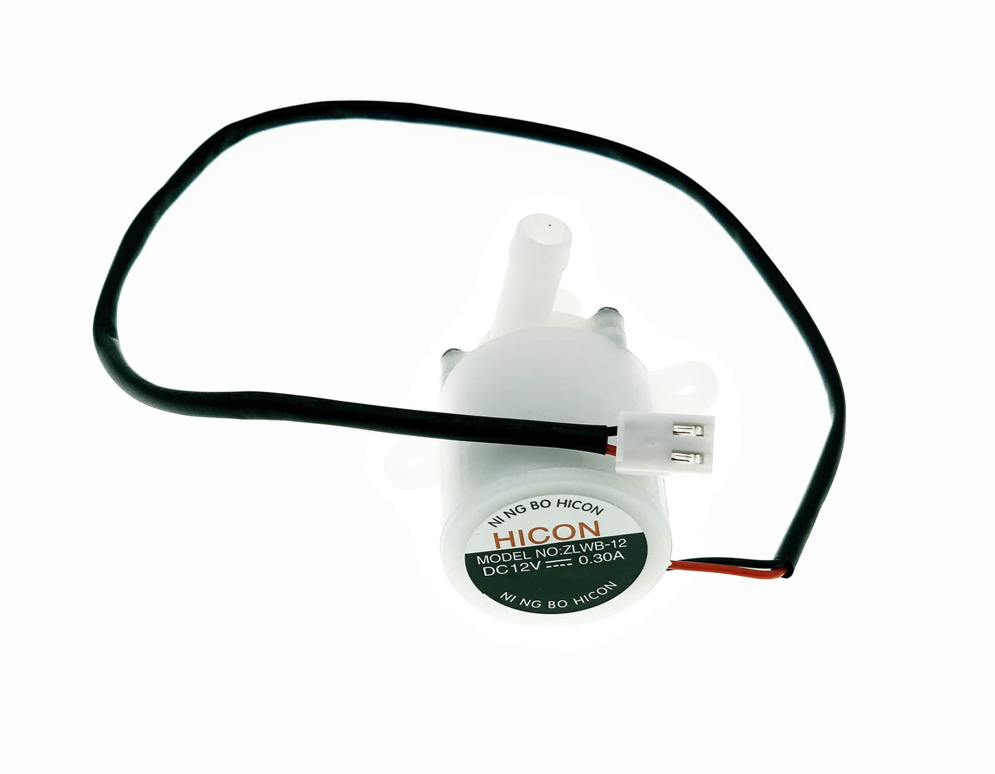 LEYEYDOJX ZLWB-12 HZB-12A/25BF Household Small Bullet Ice Maker Water Pump Compatible with HZB-50A/ HZB-50/ HZB-60/ HZB-80/ HZB-25BF/ HZB-13F/ HZB-20F/ HZB-20FA Ice Maker Machine DC 12V 0.3A