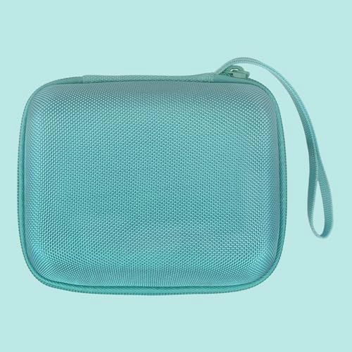 co2CREA Hard Case Replacement for OMRON Evolv Bluetooth Wireless Upper Arm Blood Pressure Monitor BP7000 HEM-7600T-BK (Mint Green Case)