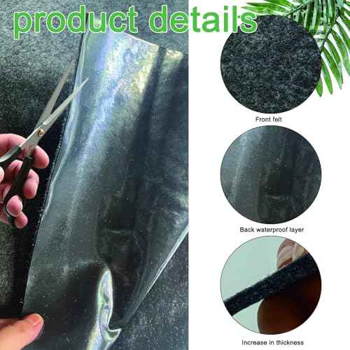 Under Washing Machine Mat, Non-Slip Waterproof Shed Base Flooring Pad for Washer Dryer Fridge Protection Refrigerator Floor Rubber Backing Shock Absorbing Noise Reducing Scratch Prevention