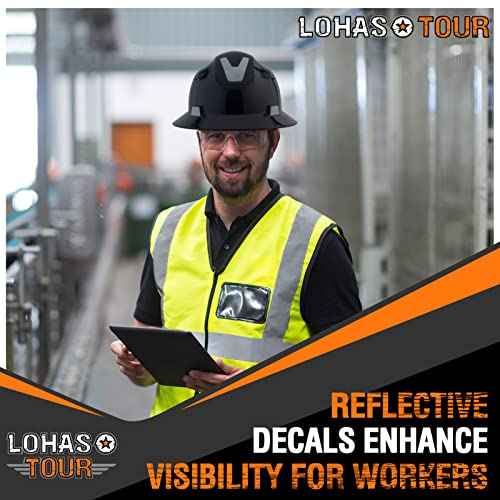 Full Brim Hard Hat Safety Helmet Vented ANSI Z89.1 Approved OSHA Hard Hats Construction Men Women Adult